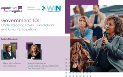 Equal Voice Niagara Launches “Seat at the Table” Program